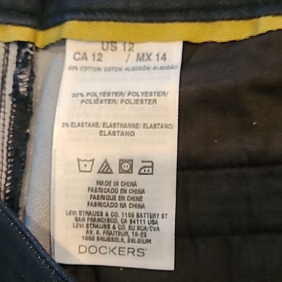 Dockers sz 12 denim shorts - Picture 5 of 5